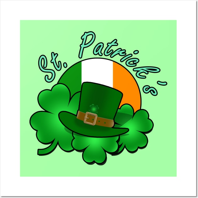 Irish St. Patrick's Wall Art by Capturedtee